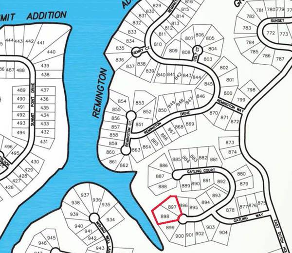 Remington 897 and 898 Dutch Hollow Lake Wisconsin Lots for Sale